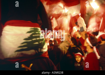 Gegrüßet seist du Freiheit Beirut Libanon Stockfoto