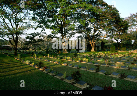 Myanmar-Burma Süd Htaukkyan zweiten Weltkrieg verbündet War Cemetery Stockfoto