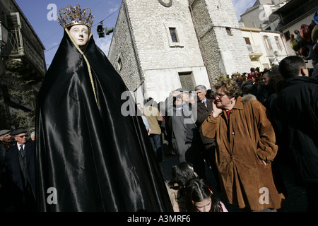 Ostern Prizzi Palermo Sizilien Stockfoto