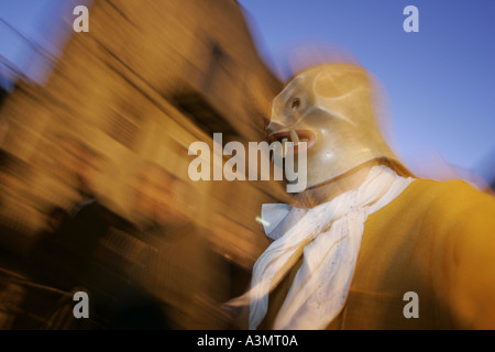 Der Tod Ostern Prizzi Palermo Sizilien Italien Stockfoto