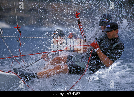 Musto 18ft Skiff in Sydney Stockfoto