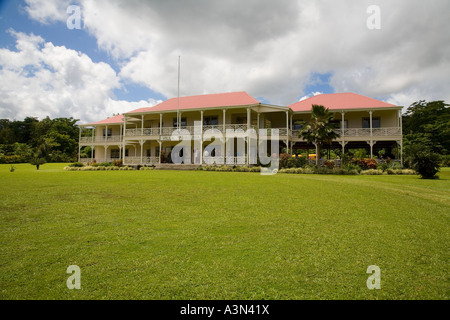 Stevenson s Haus Vailima Apia Upolu Western Samoa Stockfoto