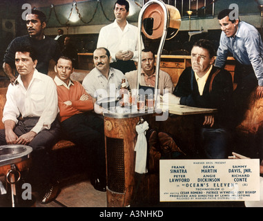 OCEAN S ELEVEN Warner Bros 1960 Spielfilm the Rat Pack Stockfoto