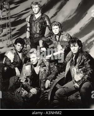 DURAN DURAN Promo-Foto UK Group über 1982 Stockfoto