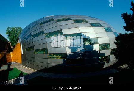 Philologische Bibliothek der Freien Universität Berlin von Architekt Sir Norman Foster, Berlin Dahlem Zehlendorf, Berlin, Deutschland. Stockfoto