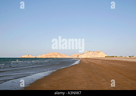 Oman Al Sawadi Beach Resort Stockfoto