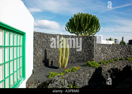 Stiftung César Manrique in Tahiche, Lanzarote Stockfoto