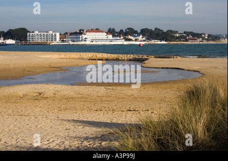 Sandbänke von Shell Bay, Studland, Isle of Purbeck, Dorset, Großbritannien Stockfoto