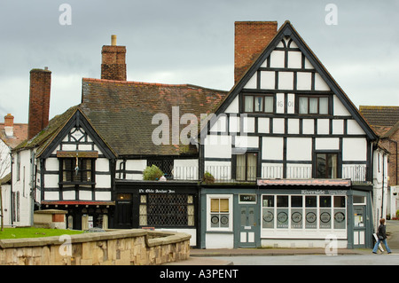 Ye Olde Anchor Inn Riverside Restaurant Upton auf Severn Stockfoto