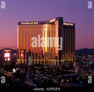 Mandalay Bay Hotel Las Vegas Nevada, USA Stockfoto