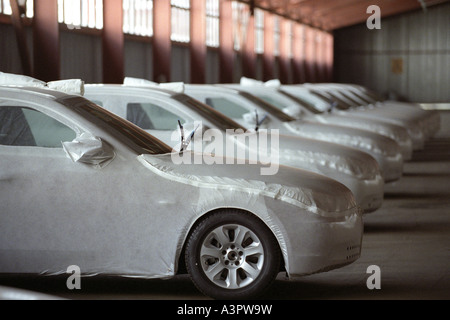 BMW-Fertigung des Modells 3.20i, Kaliningrad, Russland Stockfoto