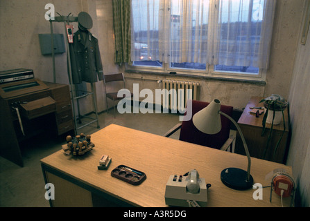 Denkmal für die Teilung Deutschlands in Marienborn Stockfoto