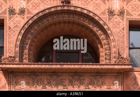 Details zur Garantie Prudential building Buffalo New York USA Stockfoto