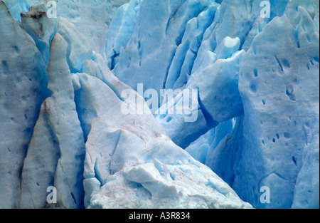 Eisbrücke Perito Moreno Gletscher Argentinien Stockfoto