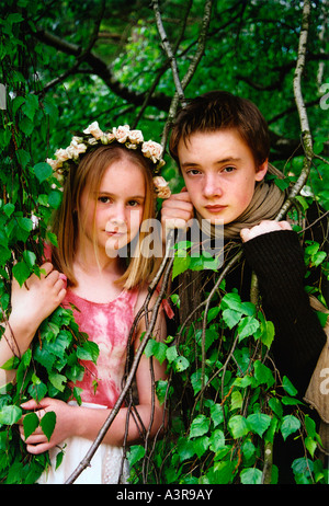 Romeo und Julia Stockfoto