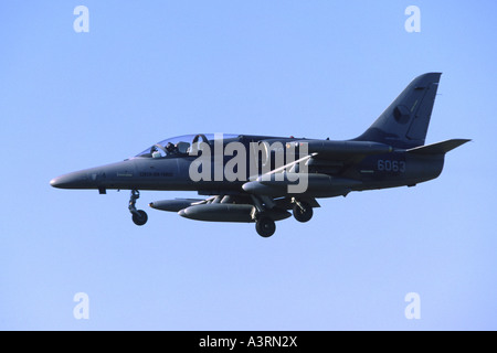 Aero L-159A Alca von 212 Takticka Letka der Tschechischen Luftwaffe landet auf dem Fairford RIAT betrieben Stockfoto