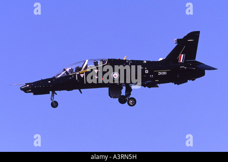 BAe Hawk 128 von der RAF, die Landung am Fairford RIAT betrieben Stockfoto