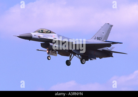 F-16CJ Fighting Falcon von 52 FW der USAF betrieben Stockfoto