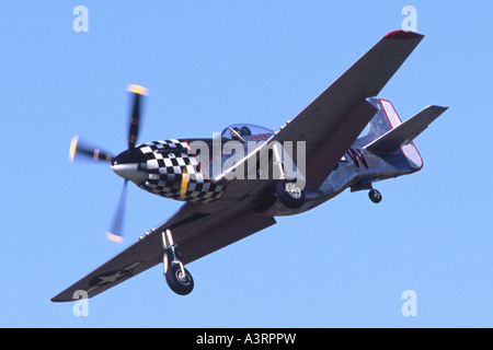 North American P - 51D Mustang in der USAAF Markierungen Stockfoto