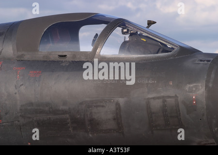 Die US Air Force Spitzentechnologie niedrig beobachtbaren Lockheed U-2-Spionageflugzeug u-2 Cockpit Stockfoto