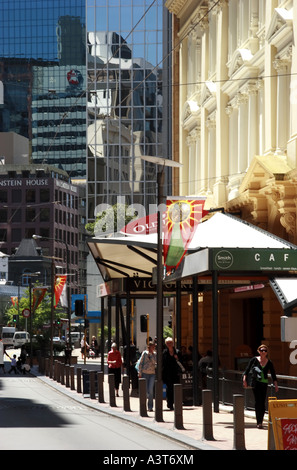 Lambton Quayin in Wellington, Neuseeland Stockfoto