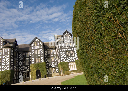 Gregynog Hall Universität von Wales Wohn Studienzentrum, in der Nähe von Newtown Powys Wales UK Stockfoto