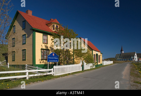 Kanada Neufundland Bonavista Halbinsel Trinity Hiscock Haus restauriert um 1910 Stockfoto