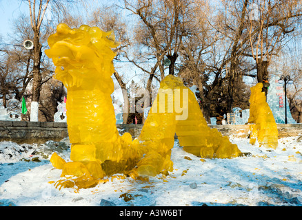 Harbin Ice Festival, china Stockfoto