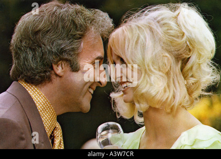 Es gibt A GIRL IN MY SOUP 1970 Columbia-Film mit Peter Sellers und Goldie Hawn Stockfoto