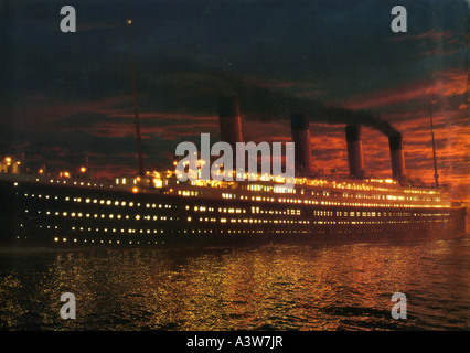 TITANIC 1997 TCF Film geschrieben und unter der Regie von James Cameron Stockfoto