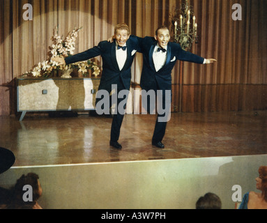 WEIßE Weihnachten 1954 Paramount Film mit von links Danny Kaye und Bing Crosby Stockfoto