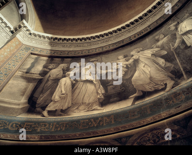 "Saint Germain-des-Prés" Church, Paris, Frankreich. Stockfoto