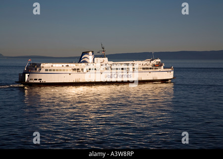 BC Fähren verlassen Vancouver British Columbia Kanada Stockfoto