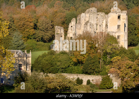 ALTEN WARDOUR CASTLE IN DER NÄHE VON TISBURY WILTSHIRE NOV 2006 Stockfoto