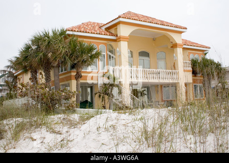 Villa am Golf Strand. Clearwater Beach Florida USA Stockfoto