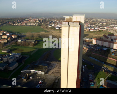 Red Road Hochhaus Wohnungen in Glasgow Schottland Stockfoto