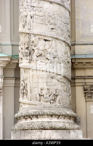 21 07 04 Wien Österreich Kathedrale Karlskirche Foto copyright Barry Cronin Chromepix com Stockfoto