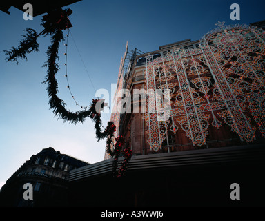 Weihnachts-Dekoration in den "Galeries Lafayette", Paris, Frankreich. Stockfoto