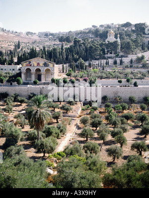 Geographie / Reisen, Israel, Jerusalem, Ölberg, Garten Gethsemane, St. Maria Magdalena Kirche, Religion, Mount Olive Stockfoto