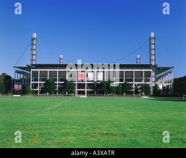 Geographie / Reisen, Deutschland, Köln, Rheinenergie Stadion, FIFA WM-Stadion, Außenansicht, gebaut 2001, Noth Rhein-Westpha Stockfoto