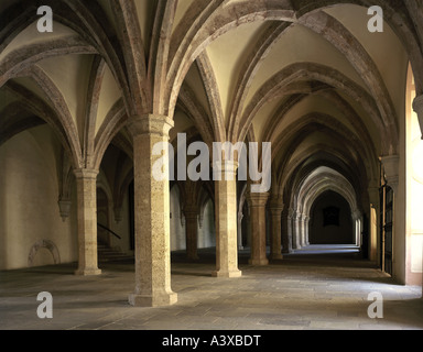 Geographie/Reisen, Österreich, Niederösterreich, Heiligenkreuz bei Baden, Kirchen und Klöster, Kloster Heiligenkreuz, Innenansicht Stockfoto