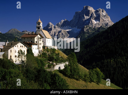 Geographie/Reisen, Italien, Veneto, Colle Santa Lucia, Stadtbild mit Europa, Stadtansichten, Stadtansicht, Ansichten, Monte Cristallo, Hütte Stockfoto