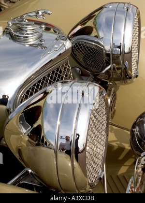 Oldtimer Jaguar von London nach Brighton Jaguar laufen 2004 Stockfoto