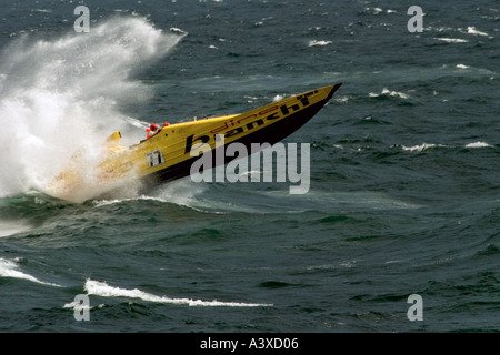 Motorboot-Grand-Prix in Brighton, Sussex Stockfoto