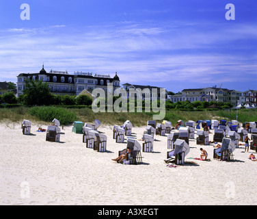 Geographie / Reisen, Deutschland, Mecklenburg-Vorpommern, Usedom, Ahlbeck, Gastronomie, Hotel Ahlbecker Hof, Außenansicht, Eur Stockfoto