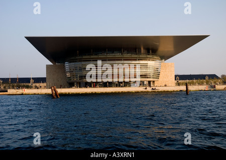 Kopenhagen Dänemark die neue Oper am Hafen Stockfoto