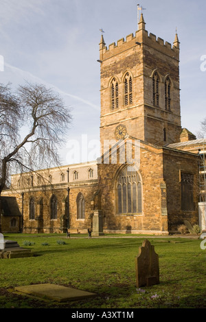 England. Northampton. St.Giles Kirche Stockfoto
