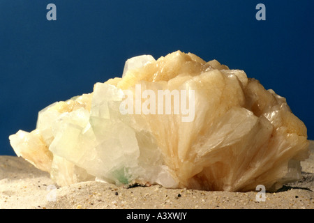 Apophyllite und Stilbite, Indien, Poona Stockfoto