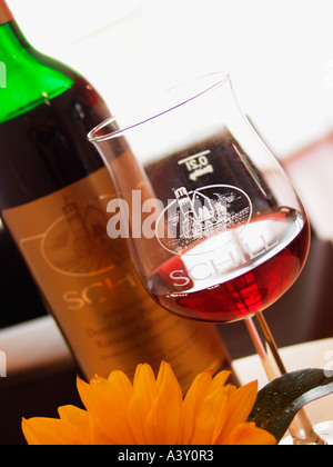 Rotwein Stockfoto