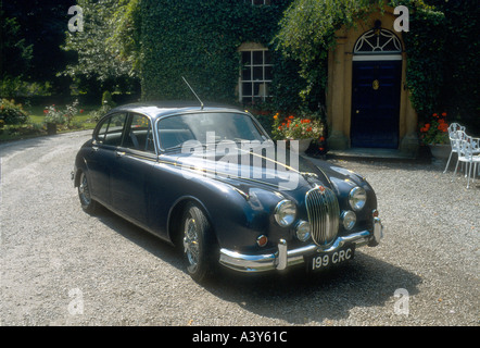 Jaguar Mk 2 klassische Limousine Stockfoto